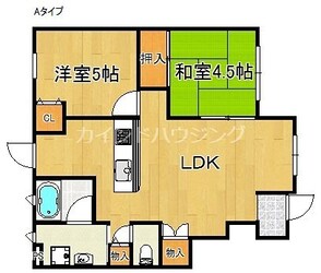 コウジィコート　I・II番館の物件間取画像